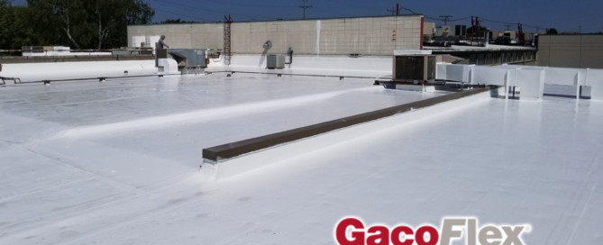 finished GacoFlex roof