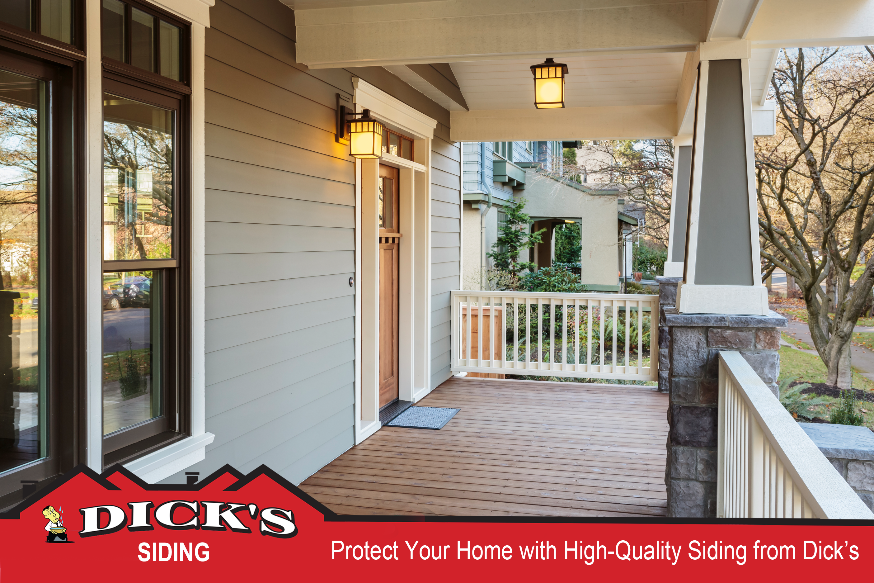 Home's Quality Siding | Dick's Roofing