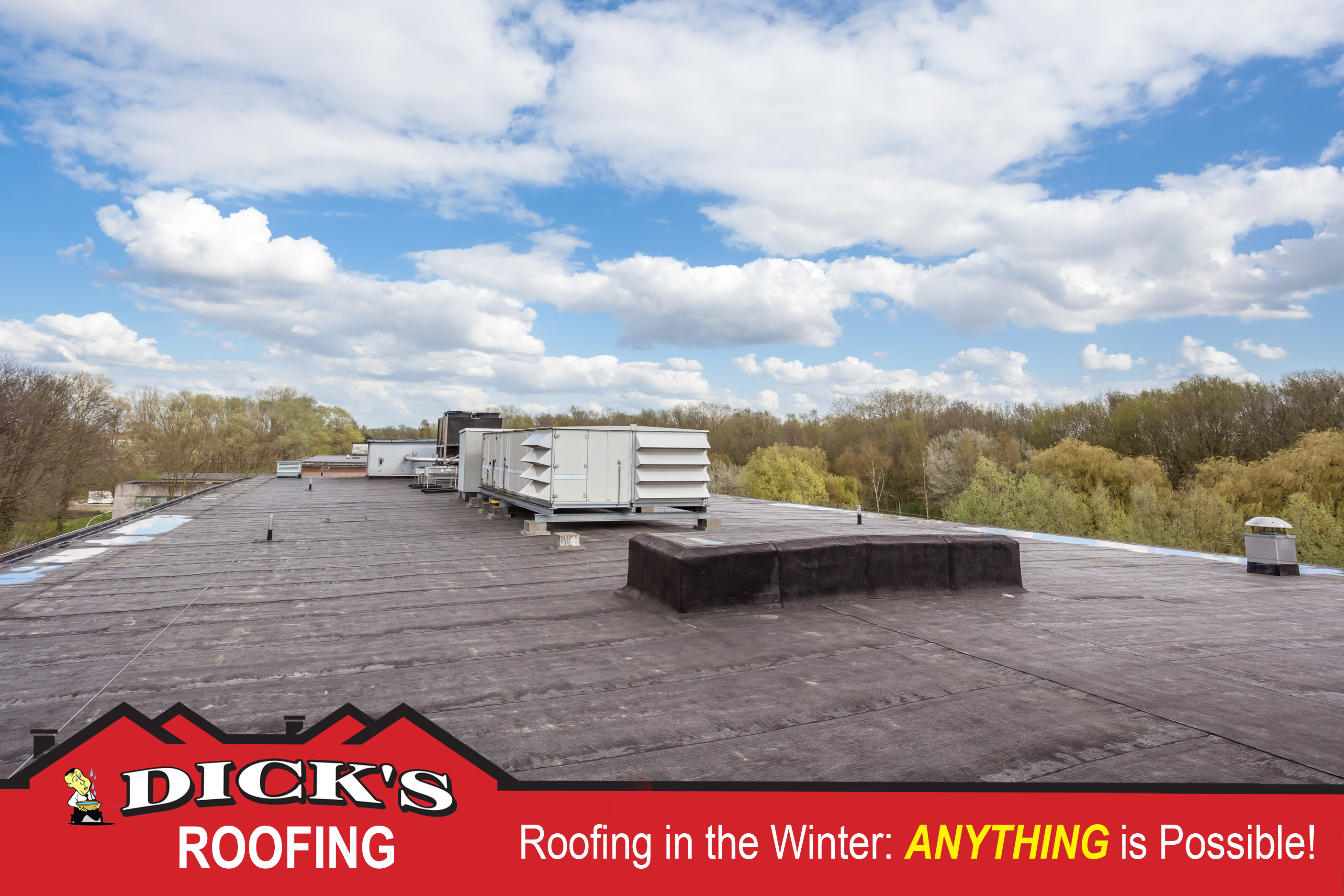 Roofing in the Winter | Dick's Roofing