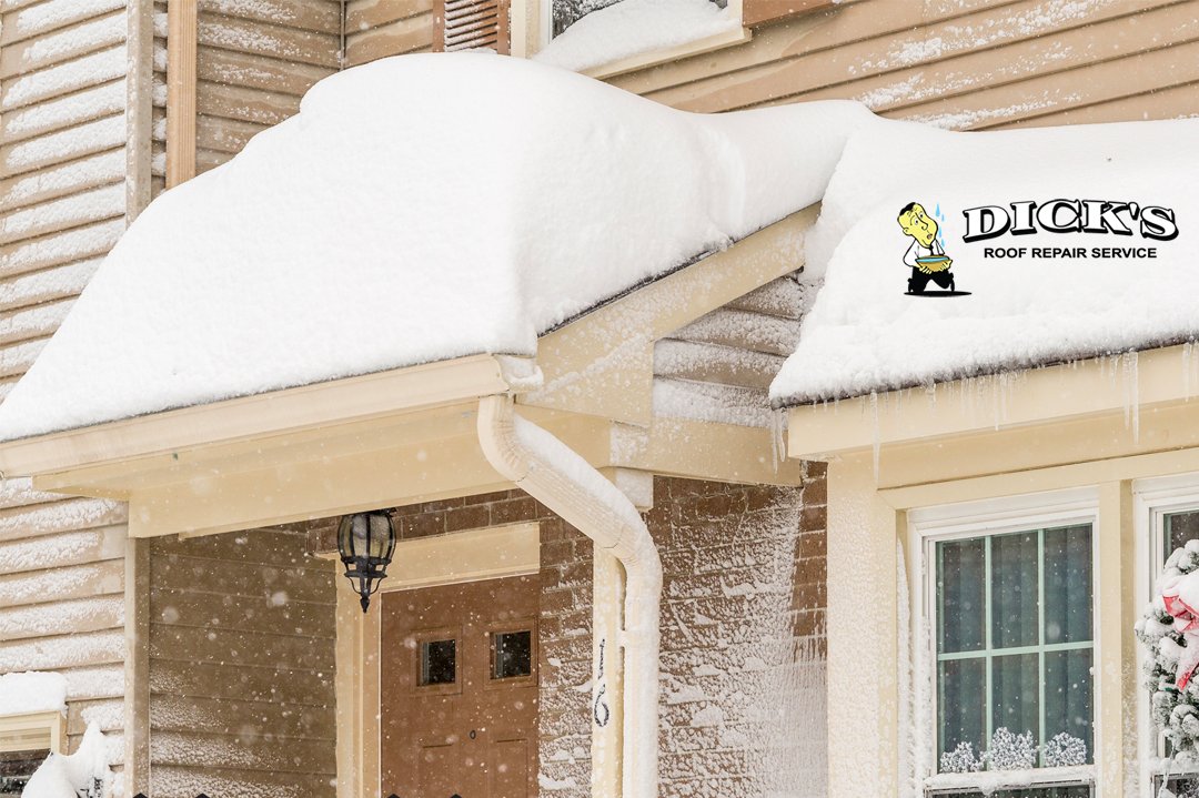 Snow Cover, Unsightly Siding? Contact Dick's Roofing