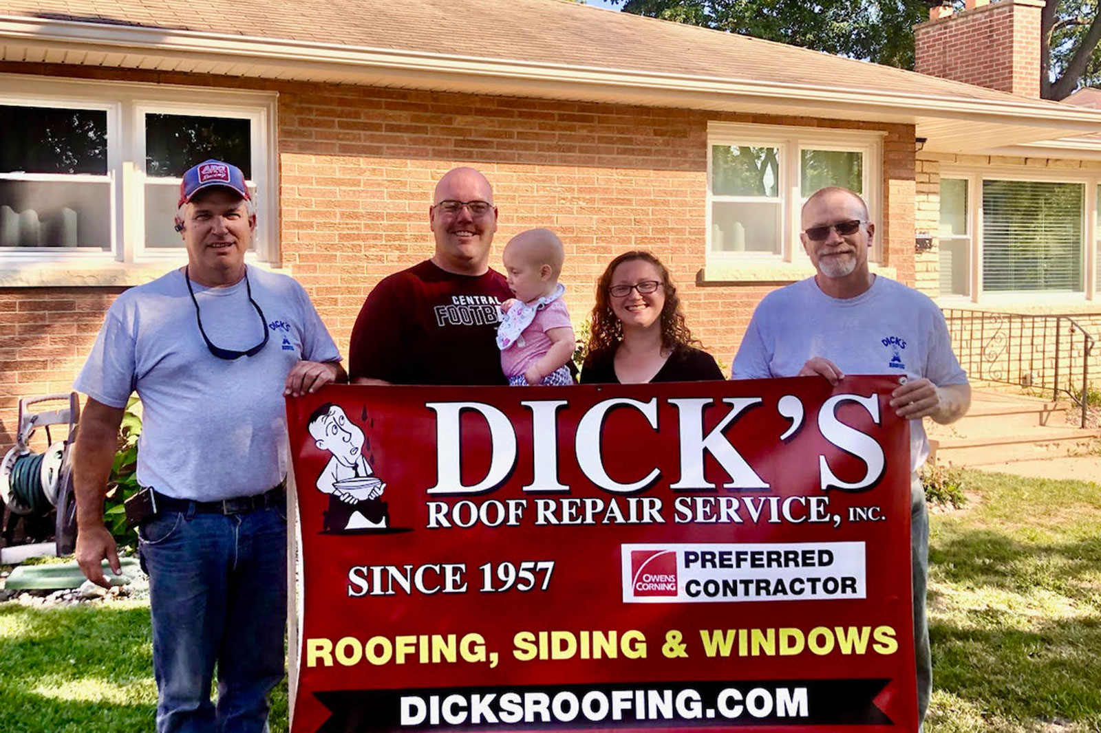 Dick's Free Roof Winner