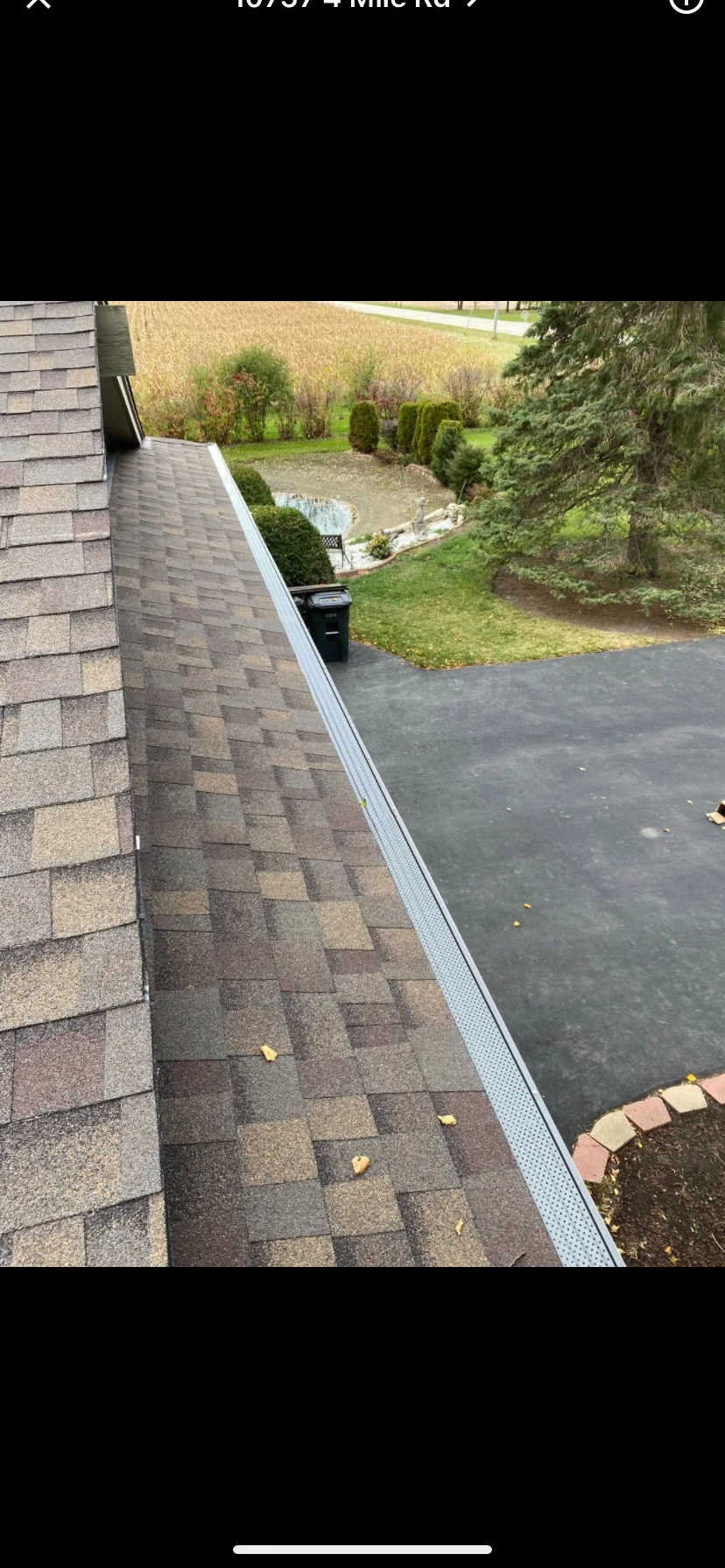 quality silver gutters from Dick's Roof Repair Service